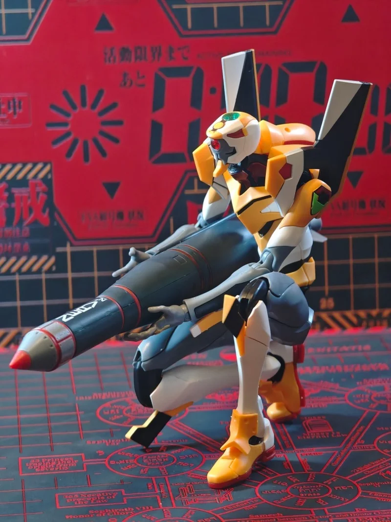 【En stock】Bloks Neon Genesis Evanglion versión legendaria Unidad 00 modificado Dx Deluxe Edition Anime Robot modelo de plástico regalo