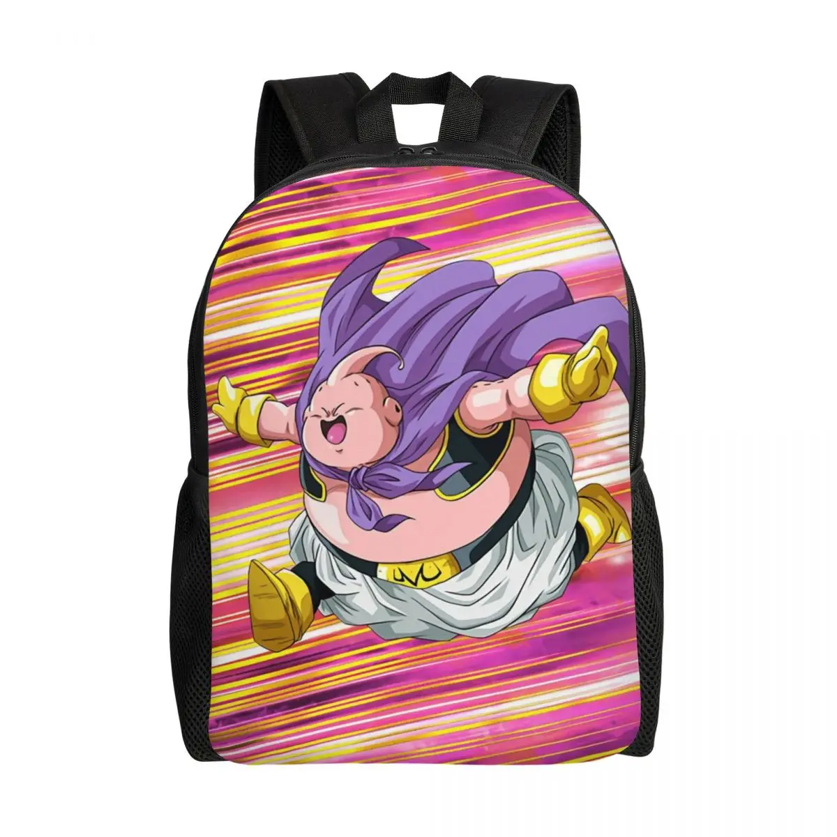 

Custom Funny Anime Majin Buues Backpack for Men Women Waterproof School College Bag Printing Bookbag