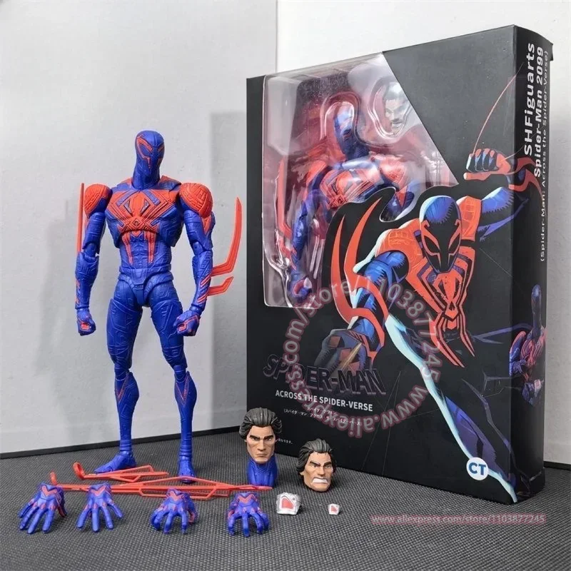 Spider-Man SHF Trendy Figures Hand Model Movable Figure Tabletop Decoration Children's Toy Birthday Present Anime Peripheral