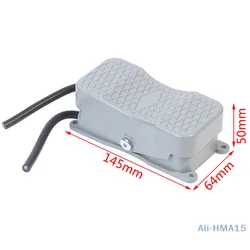 YDT1-101 Foot Switch Pedal Foot Control reverse Switch 250V 5A double control