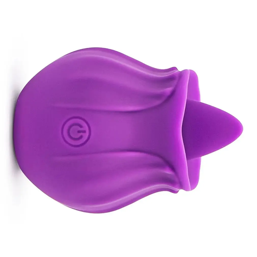 Rose Toy for Women, Silicone Clitoral Suction Vibrator,  Petal Design, Oral Licking Stimulator,  Rechargeable, Discreet Pleasure