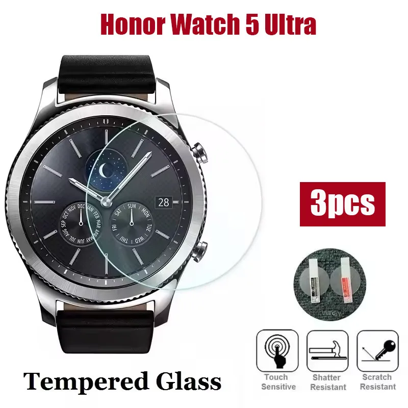 3PCS Clear Tempered Glass Screen Protector Film for Honor Wa