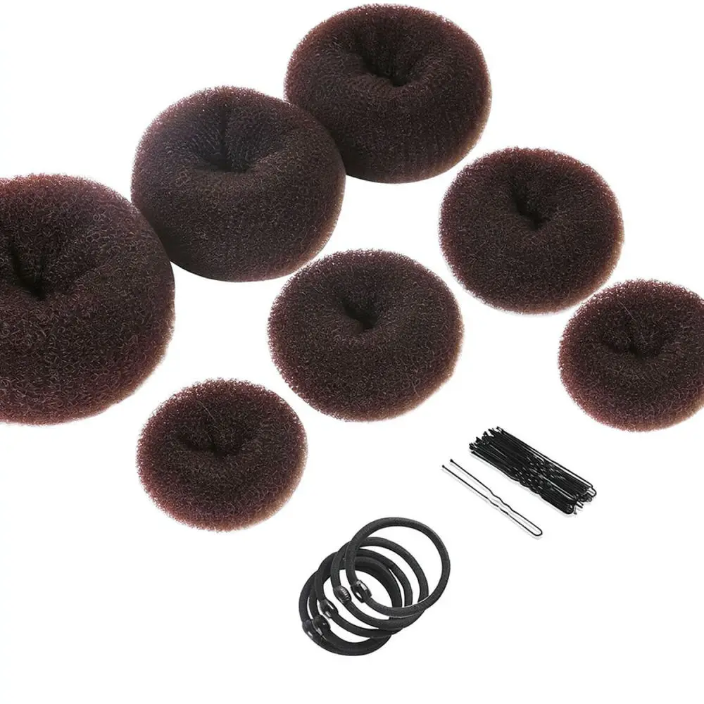 DIY Hair Donut Bun Maker Set Sponge Styling Tool For Beautiful Bridal Wedding Updo Braiding Fashion Hair Accessories