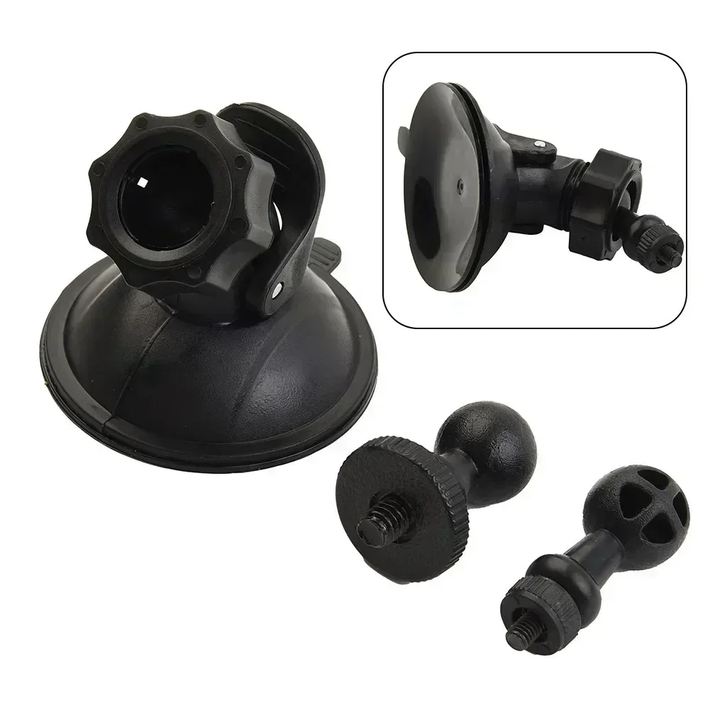 Suction Cup Mount Dvr Bracket Dvr Holder Parts Recorder Bracket Car Mounted Dash Cam Holder Dvr Mount Base Universal Rotary Ball