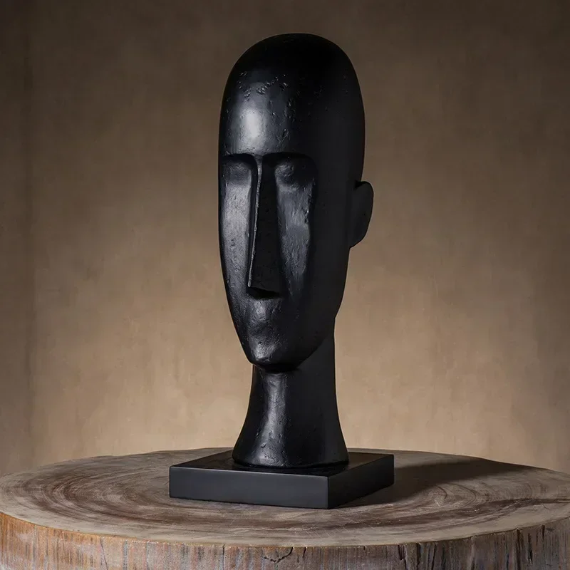 

Abstract black portraits, sculptures, resin ornaments, TV cabinets, foyer display shelves, bookcases, wine cabinets, accessories