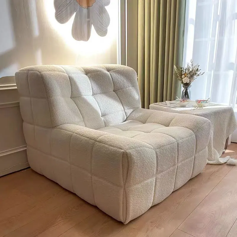 Fabric sofa living room lazy bedroom