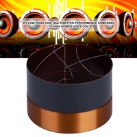 Lightweight Portable Easy to Install Voice Coil Coil Woofer 75.5mm Profession Use General Use for The Speaker Repair Of Stages