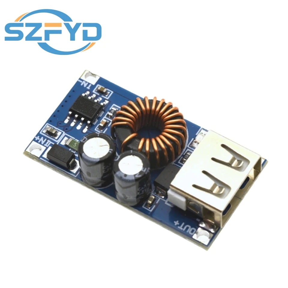 Módulo USB Buck 12V-24V QC3.0 – Cargador rápido para vehículo - imagen 3