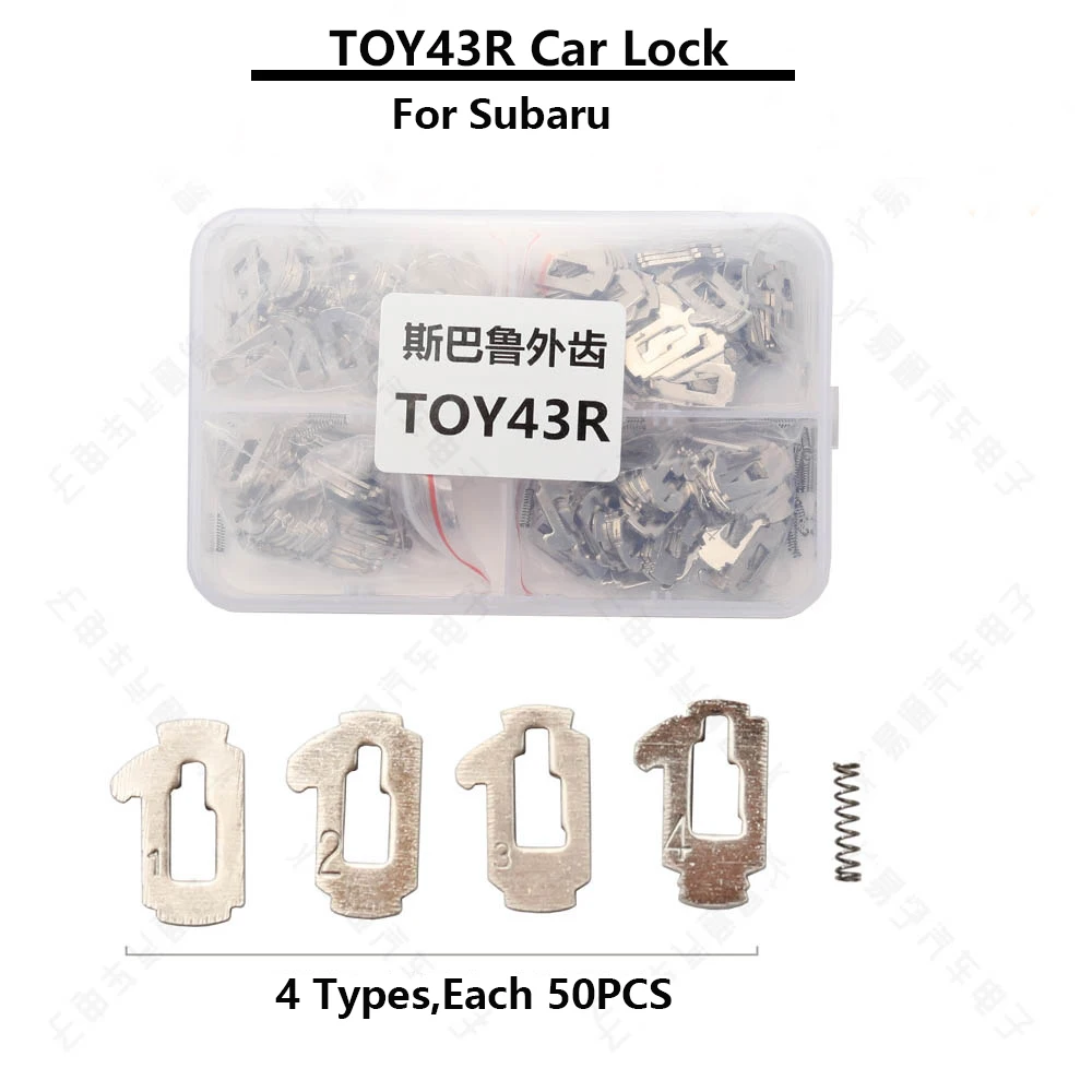 JMCKJ Lock Reed Lock Plate TOY40 TOY43 TOY43R TOY48 for Toyota Toyota Camry/Corolla For Subaru Car Lock Repair Accessories