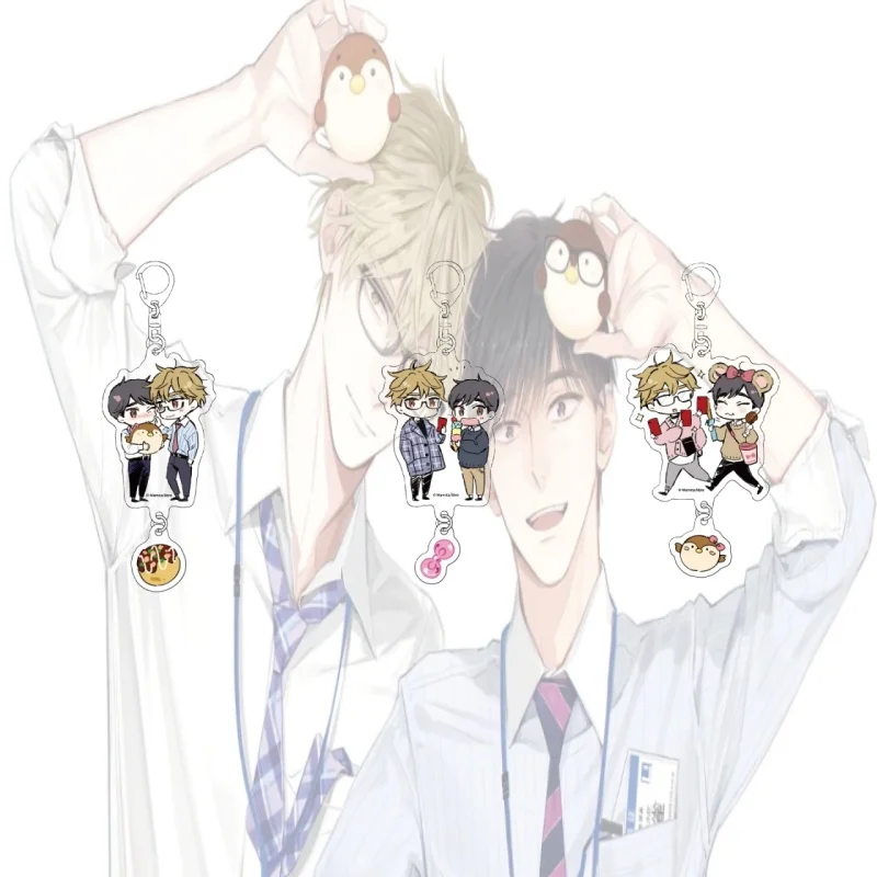 10 Things to Achieve Before the Age of 40 6CM Acrylic Keychain Pendant Bag Car Keychain Cell phone Pendant present Gifts