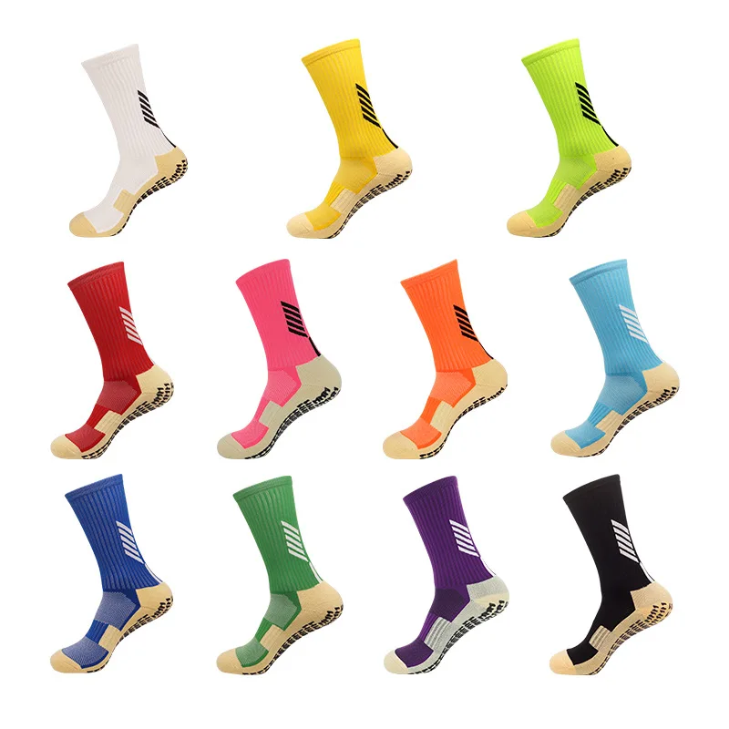 Anti Slip Soccer Socks Adults Youths Kids Good Quality Athletics Sports Grip Sock Non Slip Football Hockey Socks Extra Size