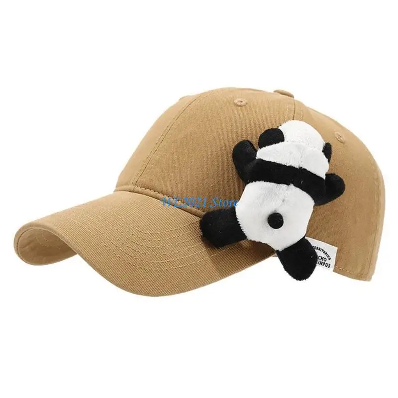 

G5GC Outdoor Sports Hat Mountain Camping Hat with Panda Women Adjustable