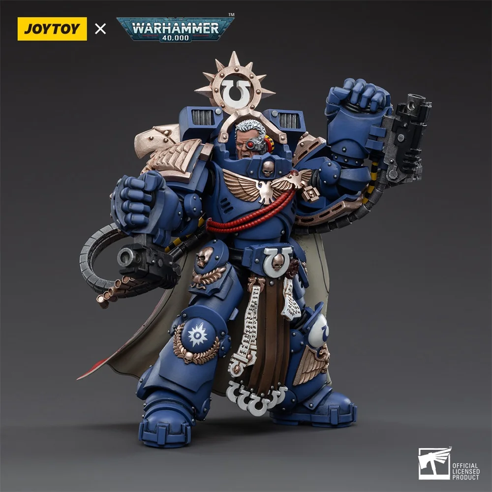 in Stock JOYTOY 1/18 Action Figure 40K Chapter Master Marneus Calgar Anime Collection Military Model