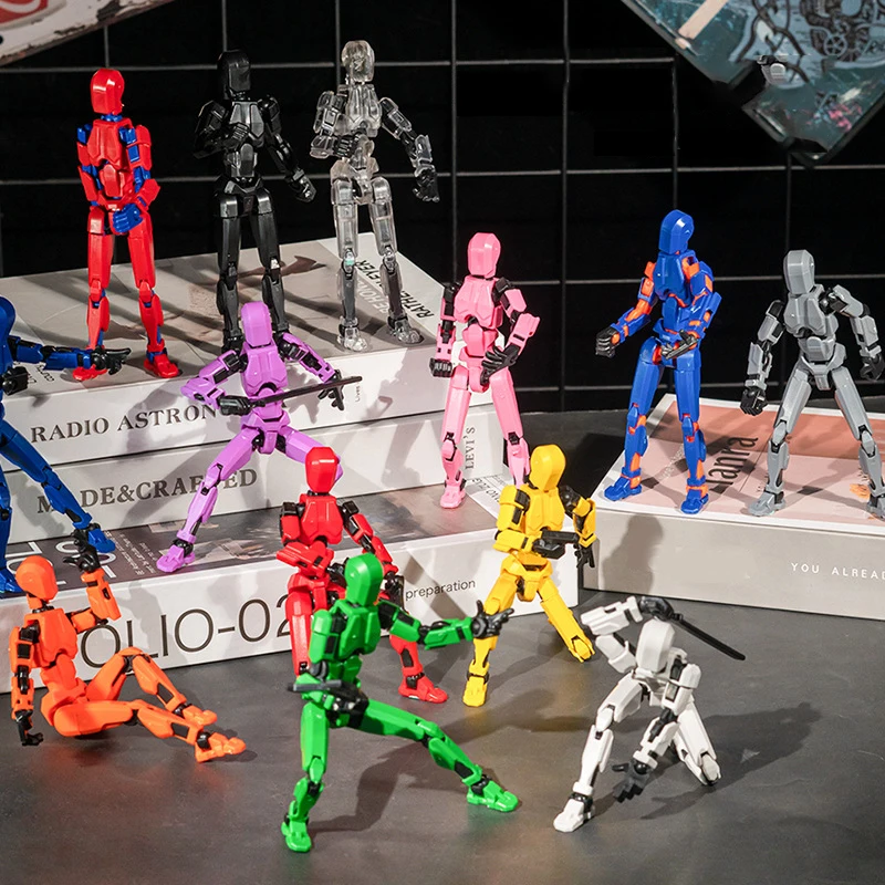 13 Jointed Movable Action Figures Shapeshift Robot 3D Printed