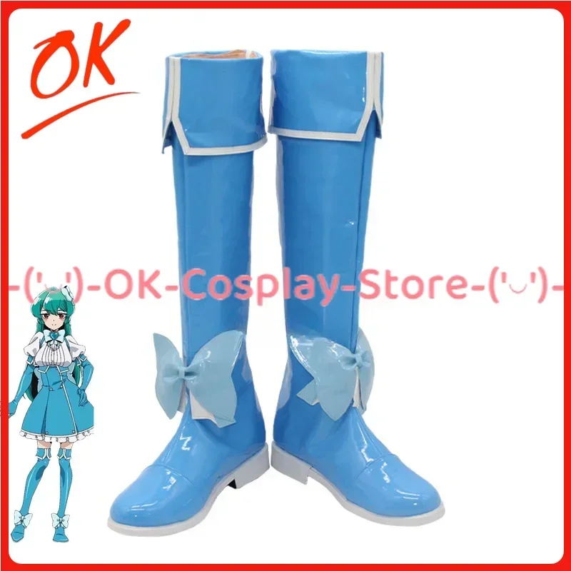 

[Индивидуальные] Gushing Over Magical Girls Minakami Sayo, обувь для косплея, аниме, реквизит для ролевых игр, Хэллоуин, карнавал, вечерние ботинки из искусственной кожи
