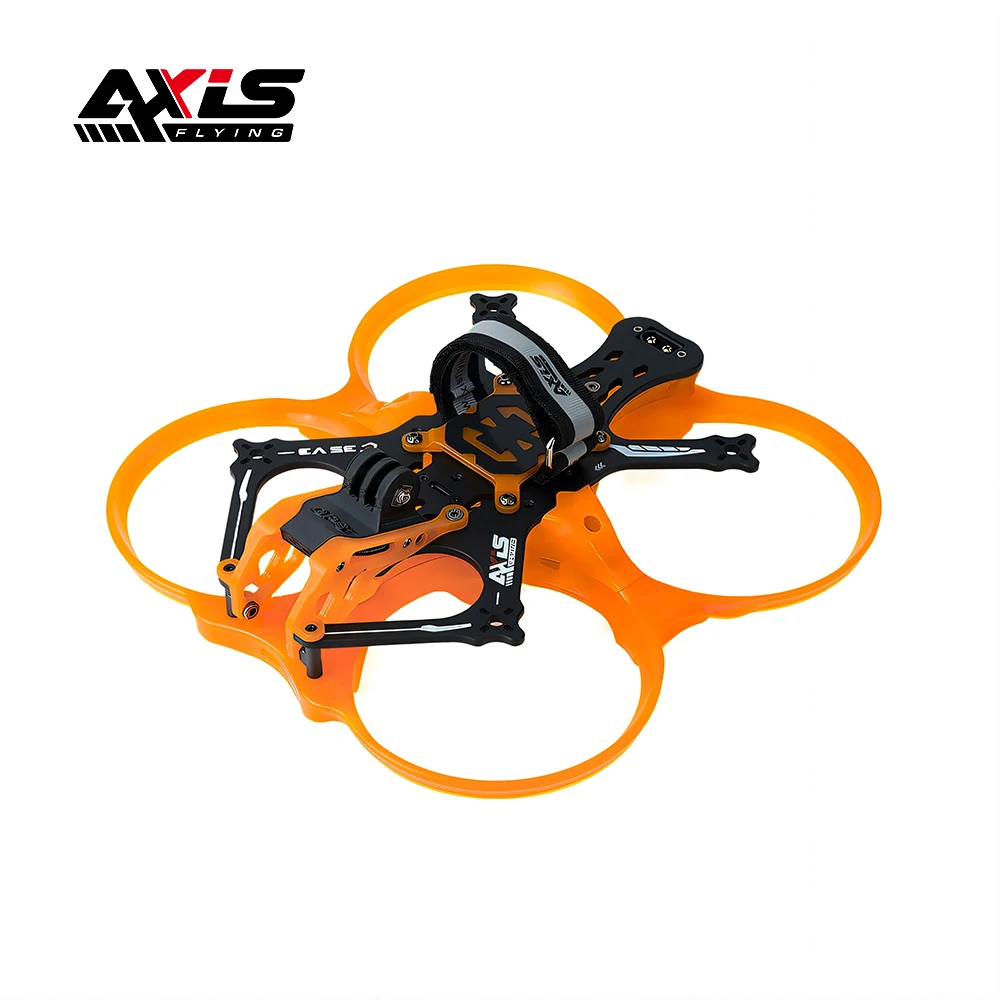 

Axisflying Cineon C35 V3 3,5-дюймовый комплект рамы для дрона из углеродного волокна Cinewhoop с поддержкой O3 Air Unit для RC FPV Дрон для фристайла ﻿