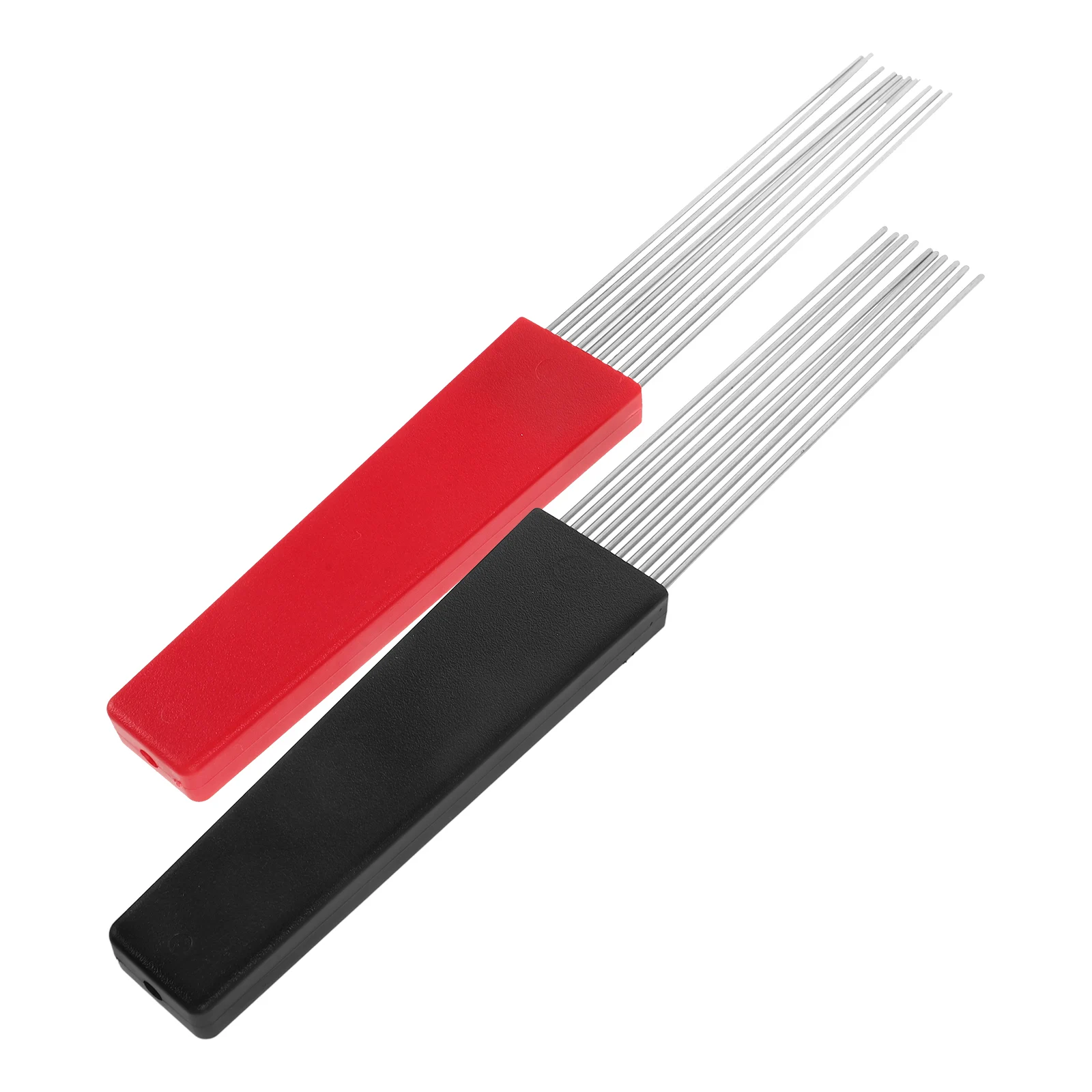 

2pcs Stainless Steel Brush Kids Musical Instrument Replacement Comb-style Orff Accessories Lightweight Durable Portable Guiro