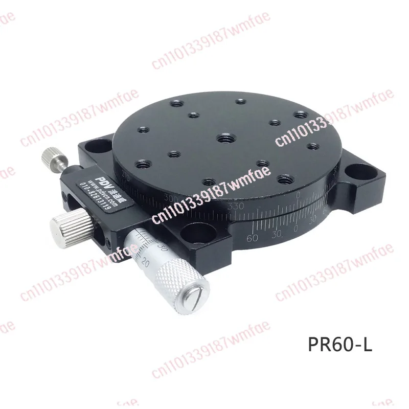 PR60-L/PR40-L Manual Rotation Stage Manual rotary table  indexing plate  360 ° turntable  manual indexing plate
