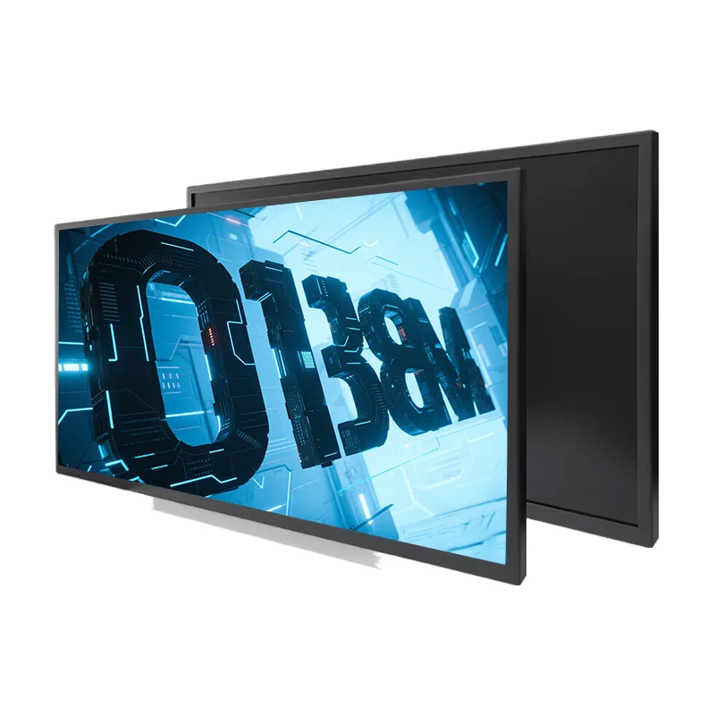 China Factory 27 Inch 4k Metal Screen Monitor Wall Mount Industrial Capacitive Monitor