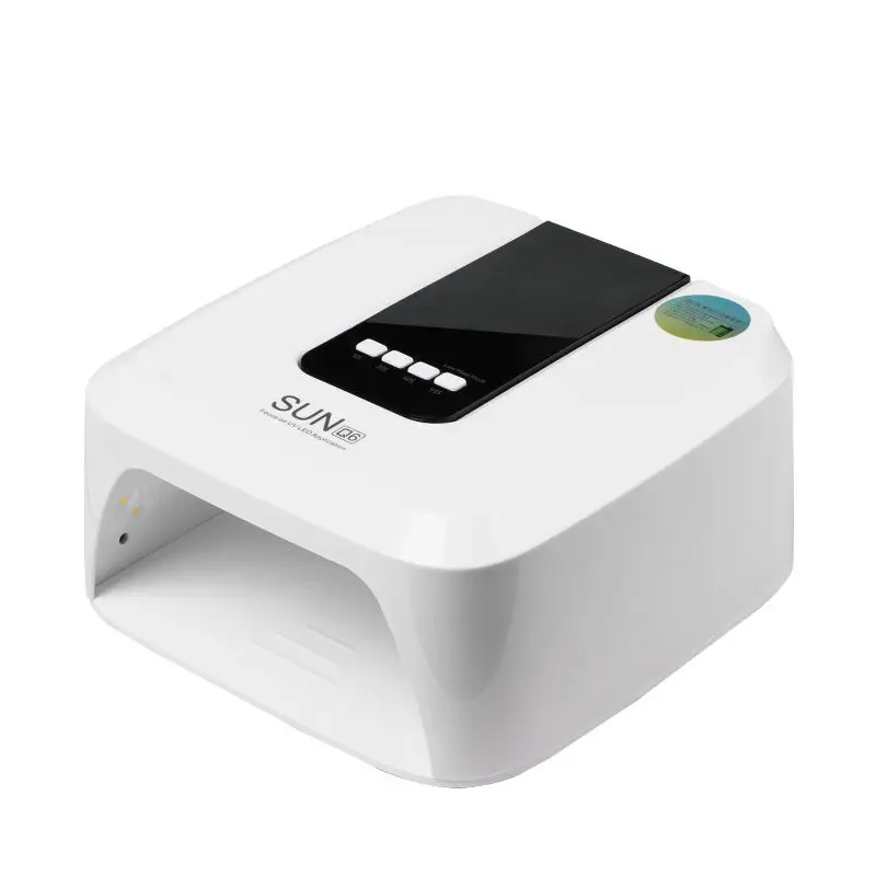 プロ仕様 48W コードレス UV LED ネイルランプ 充電式ネイルドライヤー 自動センサー＆4つのタイマー設定付き サロン＆家庭用