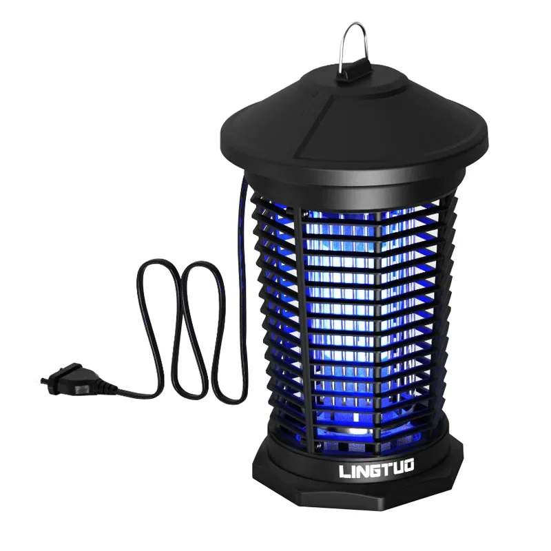 Bug Zapper Outdoor Mosquito Zapper Mosquito Killer Rainproof 4000V Electric Shock Mosquito Killer Mosquito Trapper