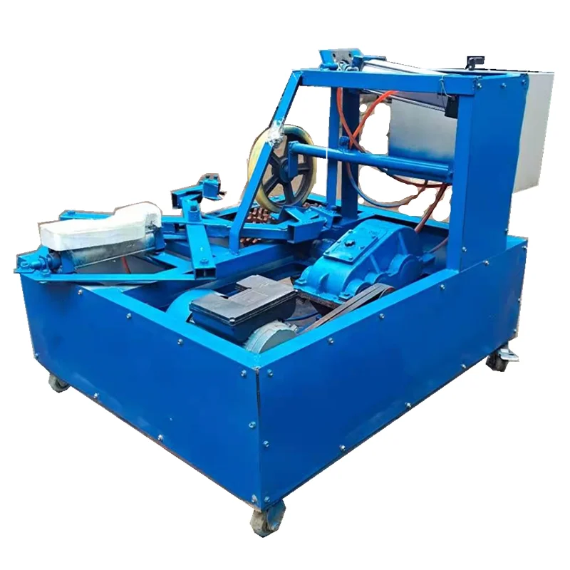 Portable  Waste Tyre Cutting Machine Mini New Condition Sidewall Circle Ring with Motor Rubber Product Making Machinery