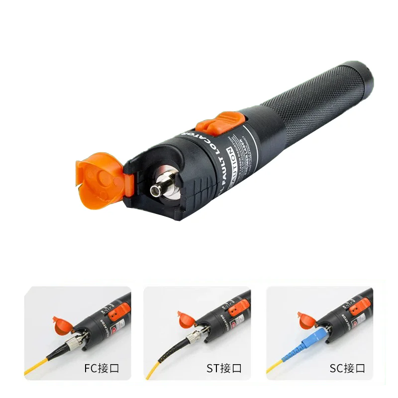 

30 Mw Visual Fault Locator 30 Km Fiber Optic Cable Tester Pen VFL Detection Light Mini Red Light Pen