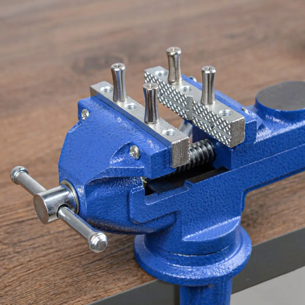 Strong Bench Vise Metal Desktop Clamp Reliable Fixing Device For DIY Crafts Precision Work Maintenance Tools