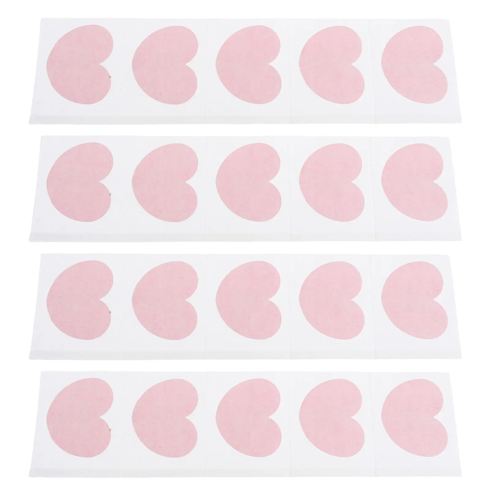 20Pcs Heart Shape Bandages Creative Cartoon Finger Adhesive Breathable Small Wound Protection Cute Cartoon Bandage Travel
