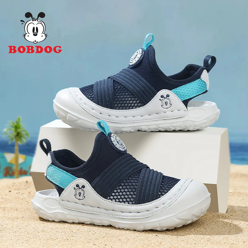 

Autumn Childrens Boy Sneakers Bobdog Mesh Fashion Outdoor Non-slip Kids Causal Shoes Cute Design Girls Ports Shoes Size 28-39