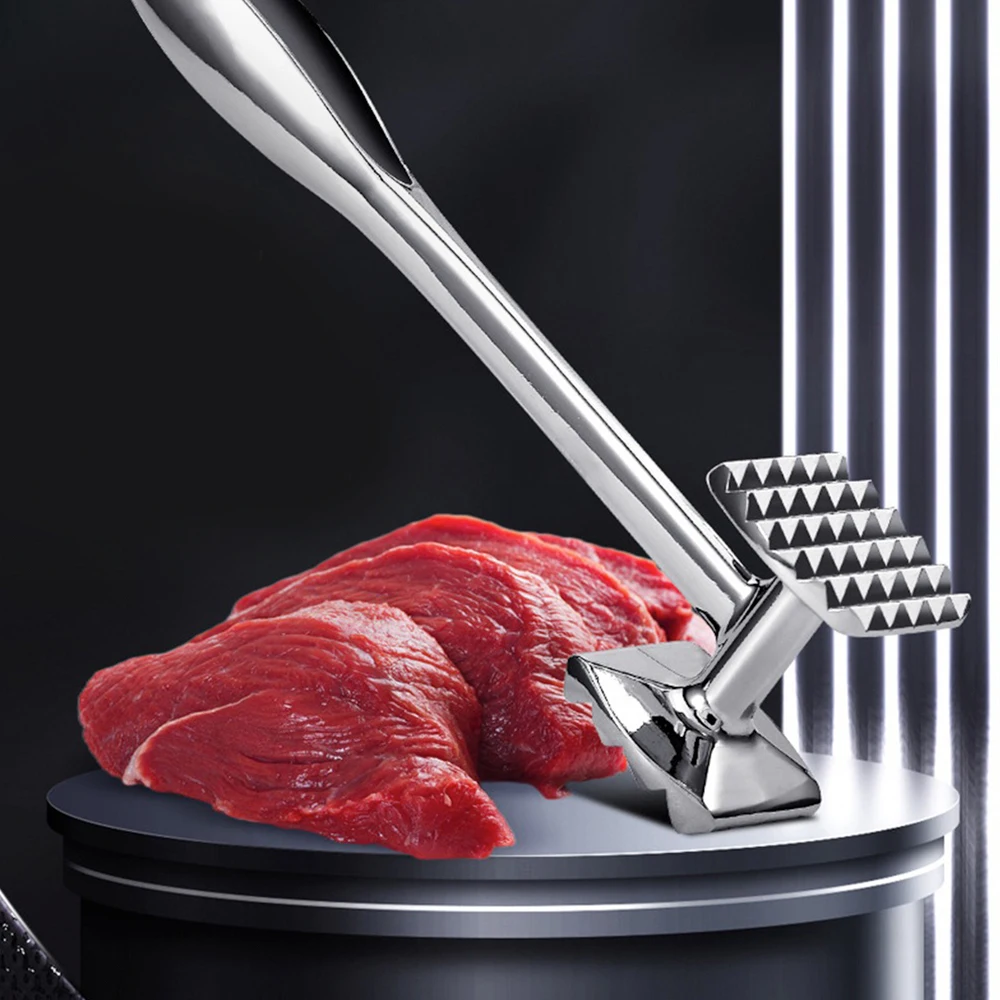 Kitchen Tools High Quality Efficient Meat Highest Rating Kitchen Highly Recommended Solid Meat Tenderizer Zinc Alloy Meat Hammer