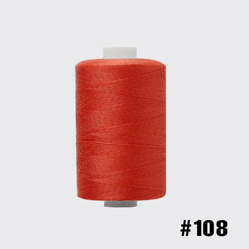 1 Roll 1000 Yards Colored Thread For Household Sewing, Red Color Series, Multifunctional Polyester 402 Sewing Thread