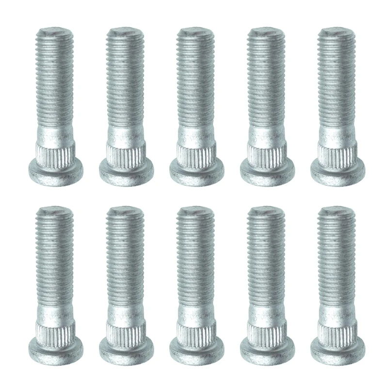 

Professional 9mm Wheel Studs Hub Tire Screw for Automotive Enthusiasts Repair Technicians Maintaince Tool M12x1.5 10pcs