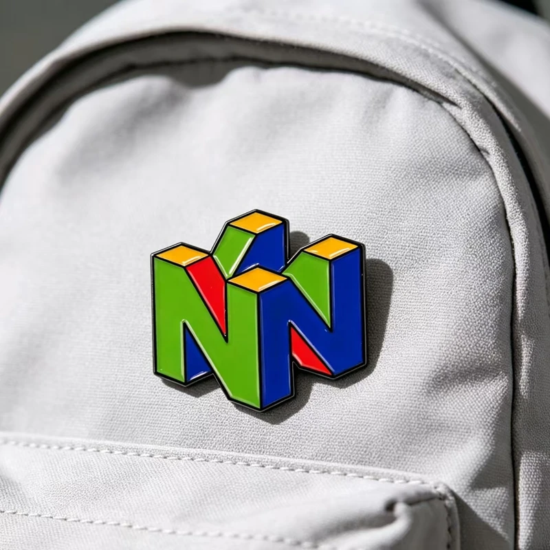 Retro Arcade Game Logo Emaille-Pins Broschen für Frauen Cartoon-Abzeichen für Rucksack Hut Dekoration Accessoires Anime Schmuck Geschenke – Detail 4