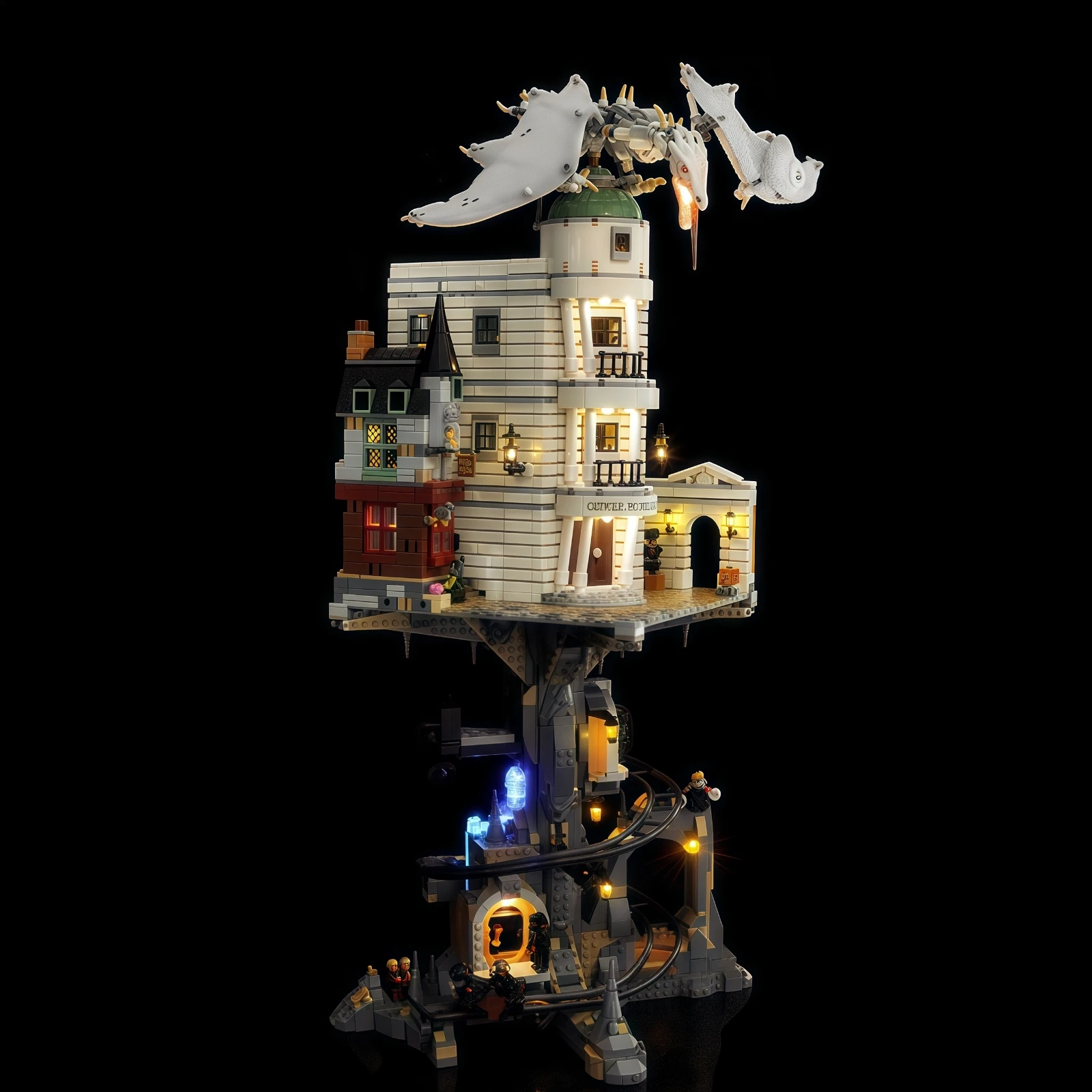 LED Light (No Model) For LEGO 76417 Harry Potter Gringotts Wizarding Bank-Collectors’Edition Building Blocks view 2