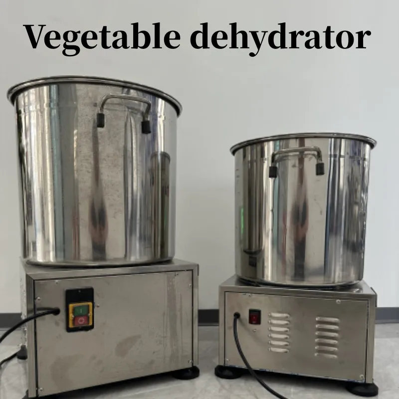 Food Dehydrator Separat Commercial Stainless Steel 2kg Centrifugal Cabbage Spinner 60s Waiting Time Vegetable Dewatering Machine