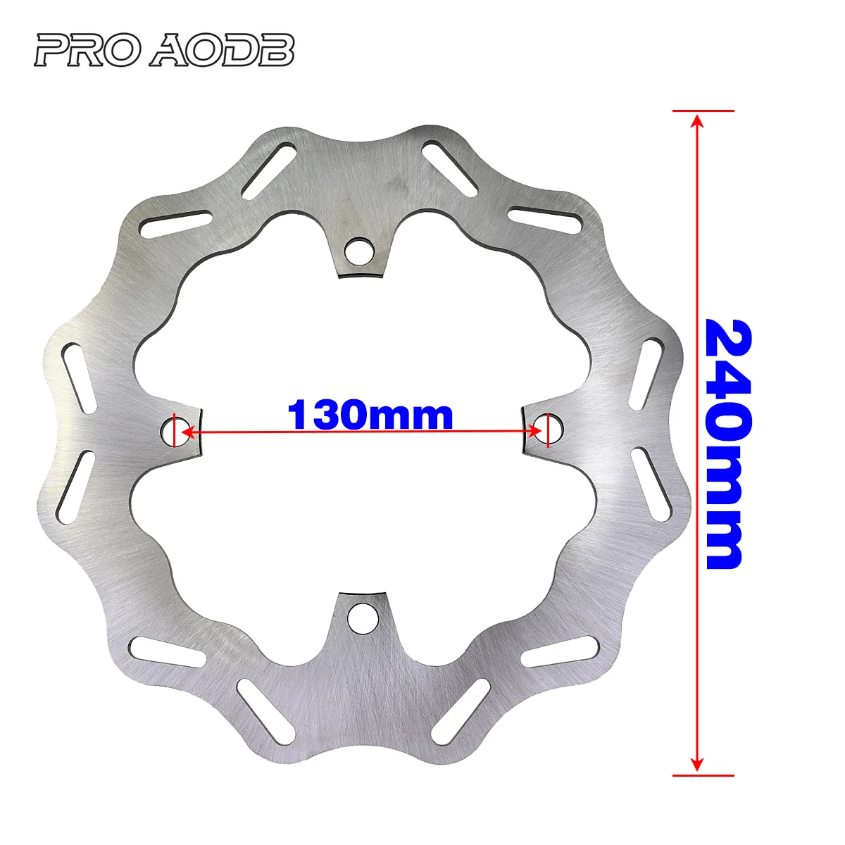 270mm 240mm części motocyklowe przednia tylna tarcza hamulcowa tarcza wirnika dla Kawasaki KX125 KX250 KX250F KX450F KLX450R 2006-2021 Motocross