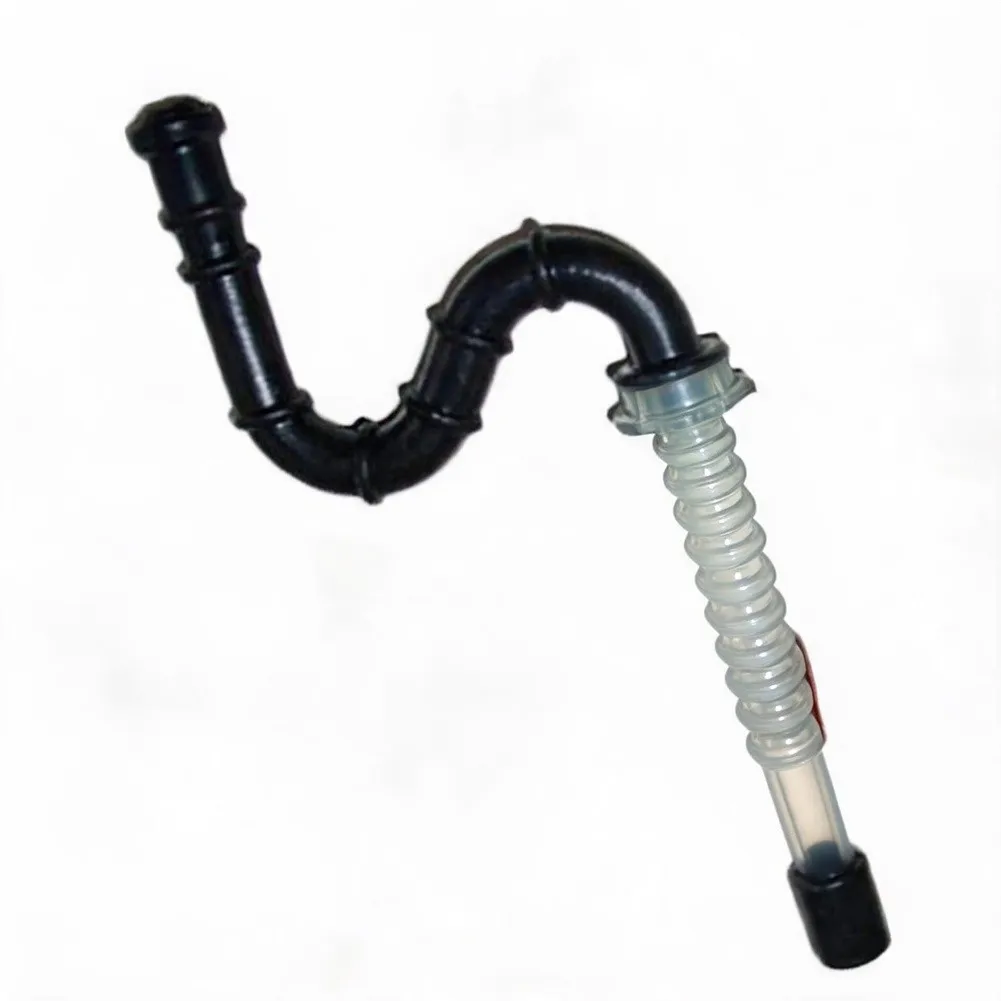 Black Fuel Hose Filter Replacement Filter For Chainsaw Engine Performance User-friendly Replacement Robust Material Construction