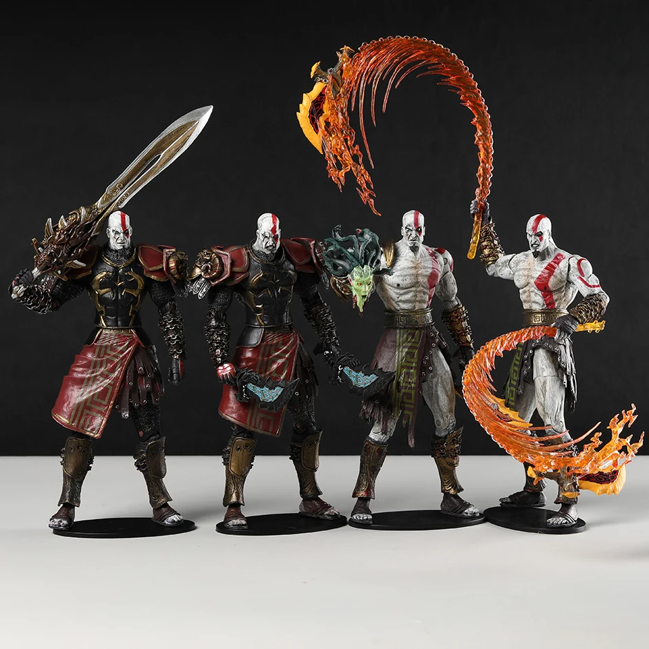 NECA God of War Кратос фигурку куклы ПВХ настольная игрушечная модель для совместимых
