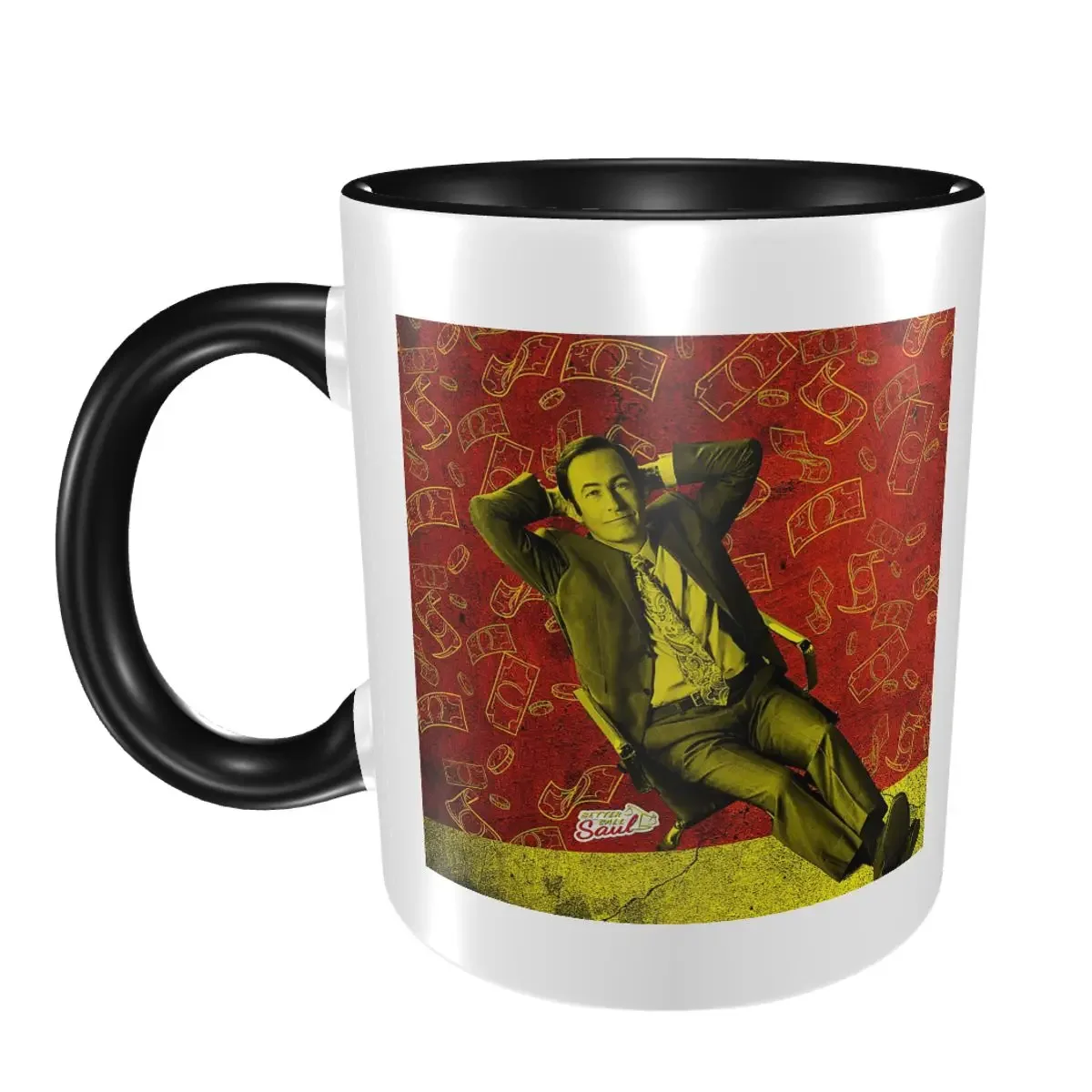 Better Call Saul Saul Goodman Mug Funny Ceramic Coffee Cups Tea Mugs Milk Cup Drinkware Gift for Friends
