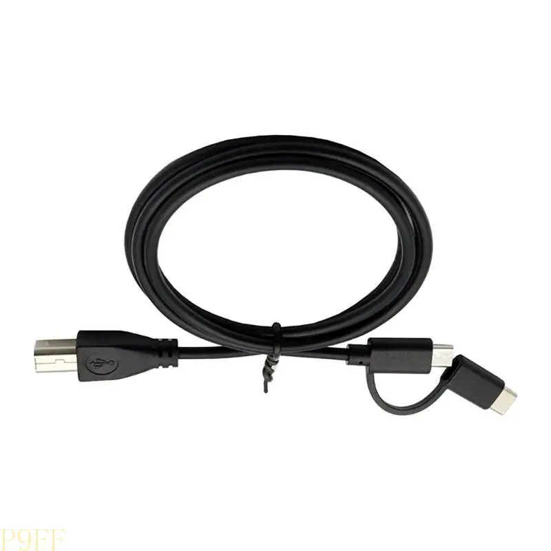 كابل تاريخ الطابعة CS1W USB-B للبيانو الإلكتروني والطبل الإلكتروني والماسح الضوئي والكمبيوتر المحمول