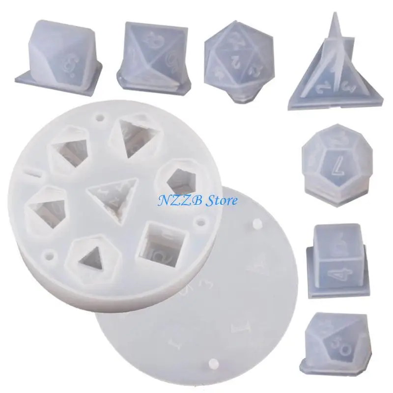 

T21F Dices DIY Resin Casting Mould Silicone Material DIY Hand-Making Tools