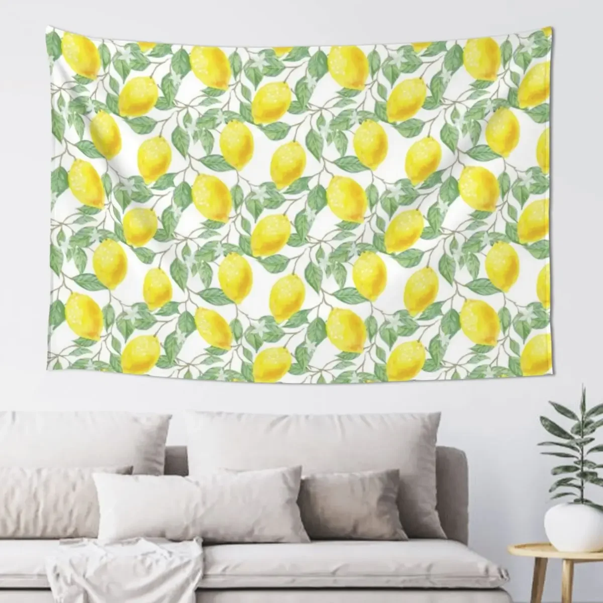 

Watercolour Lemons Tapestry Decorative Paintings Home Decorations Home Decoration Bed Room Decoration Tapestry