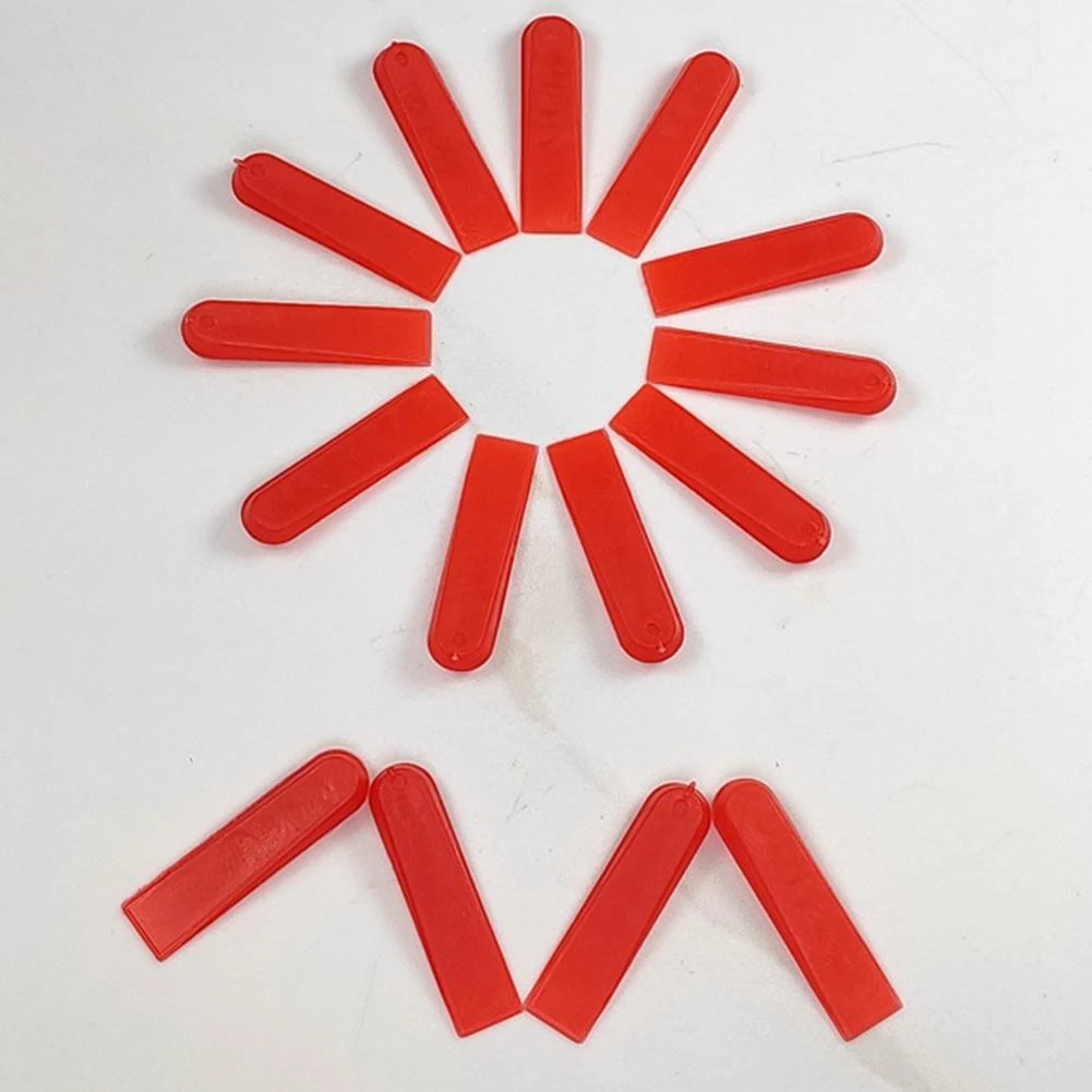 100Pcs Reusable Ceramic Spacers Wedge Tile Leveling System Position Clips For Wall Floor Gap Fixing Construction Tools Building - Image 3