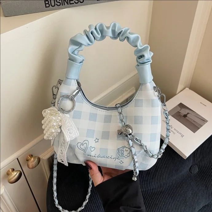 

Новинка 2023 года, летняя большая сумка для женщин, дизайнерская роскошная сумка, стильная сумка через плечо, модные складные корейские сумки для женщин