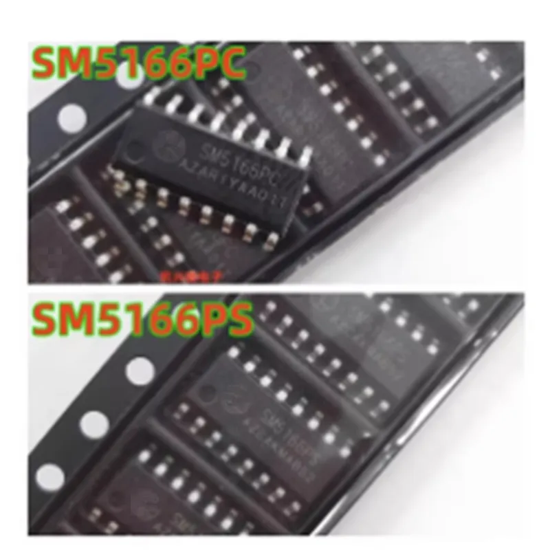 

10Pcs SM5166PS SOP16 type surface mount LED display driver IC, SOP16 type surface mount LED display driver IC