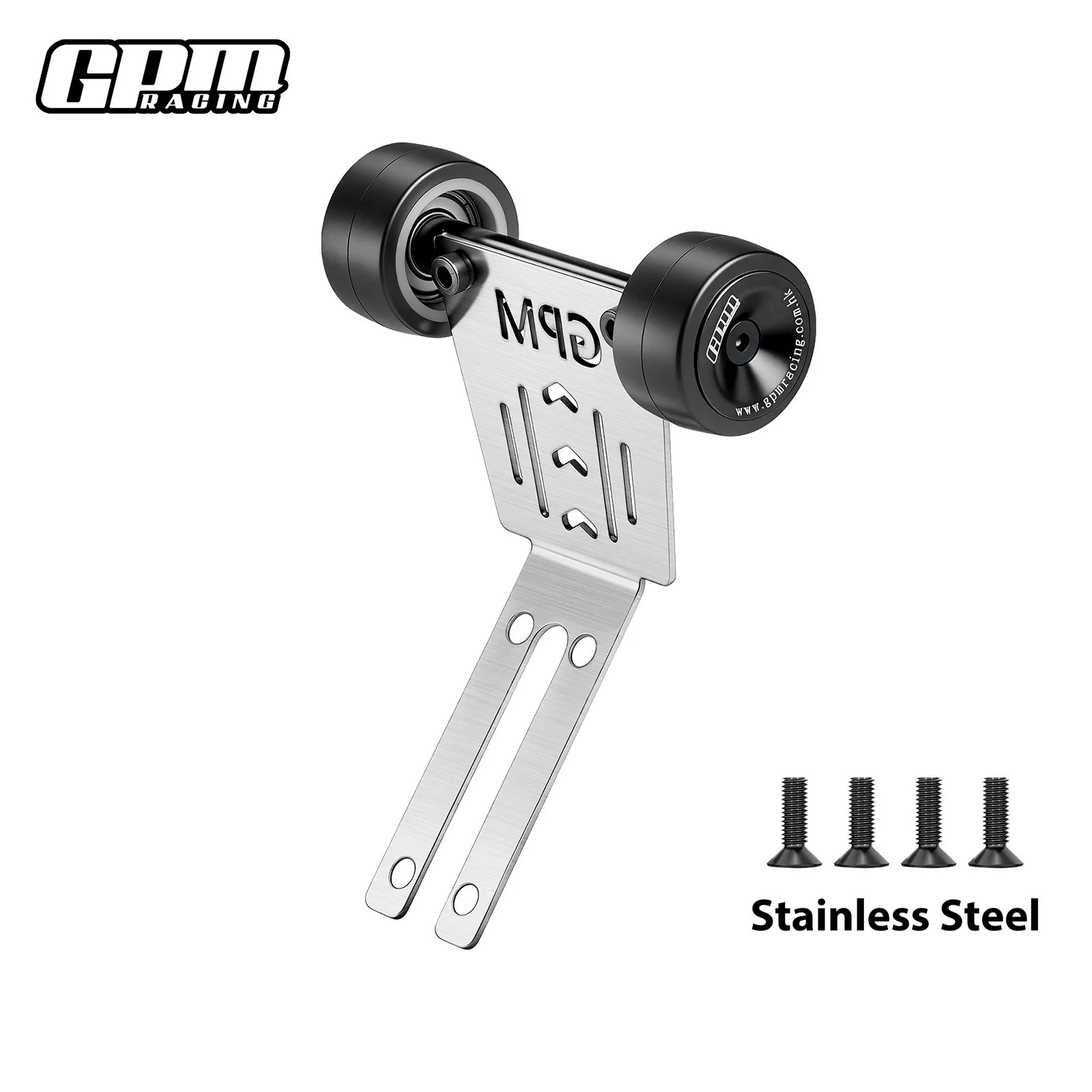GPM roestvrijstalen lagerwielstang voor ARRMA 1/16 Mini Kraton 3S