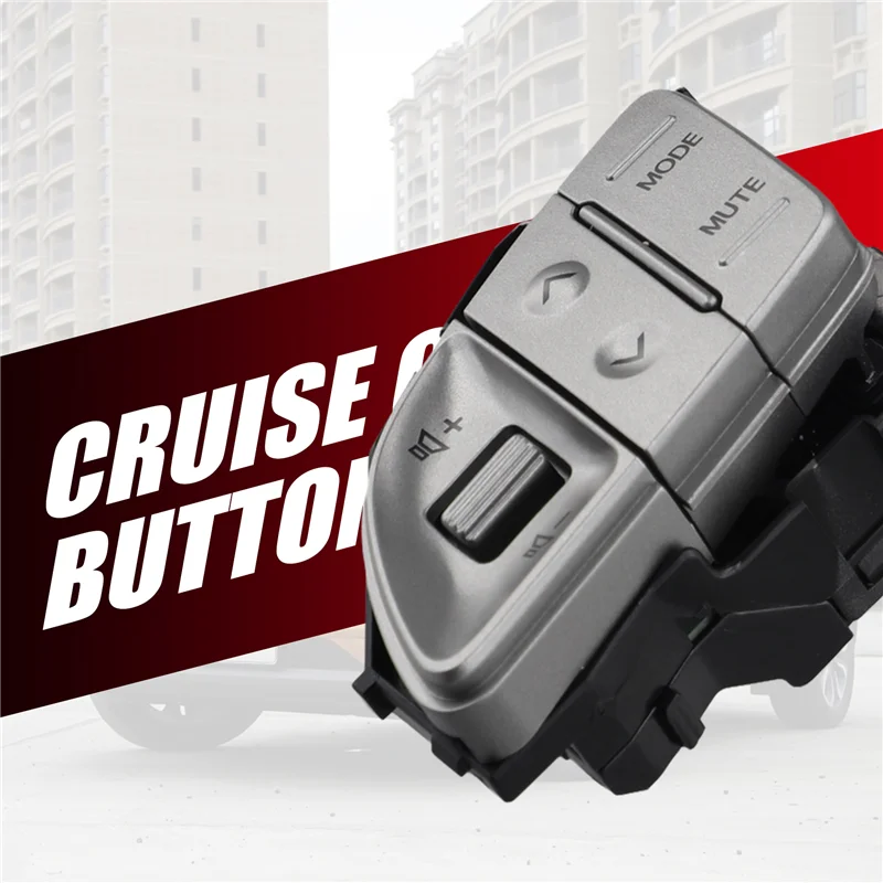 ABTD-Tombol Roda Kemudi Multifungsi Mobil Tombol Kontrol Pelayaran Penyesuaian Volume untuk Hyundai Tucson IX35 2010-2015