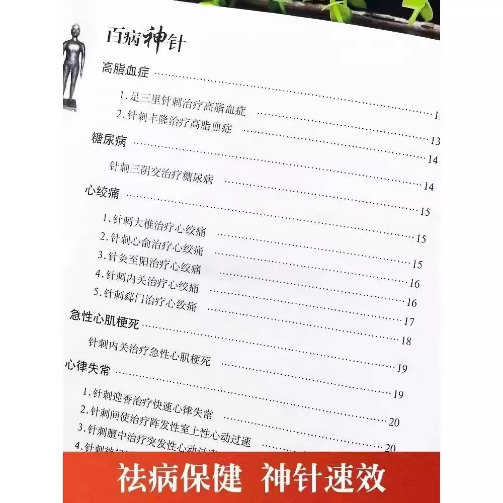 Libro di agopuntura per tutti i tipi di malattie Più di 500 tipi di metodi di agopuntura e moxibustione per 146 malattie comuni