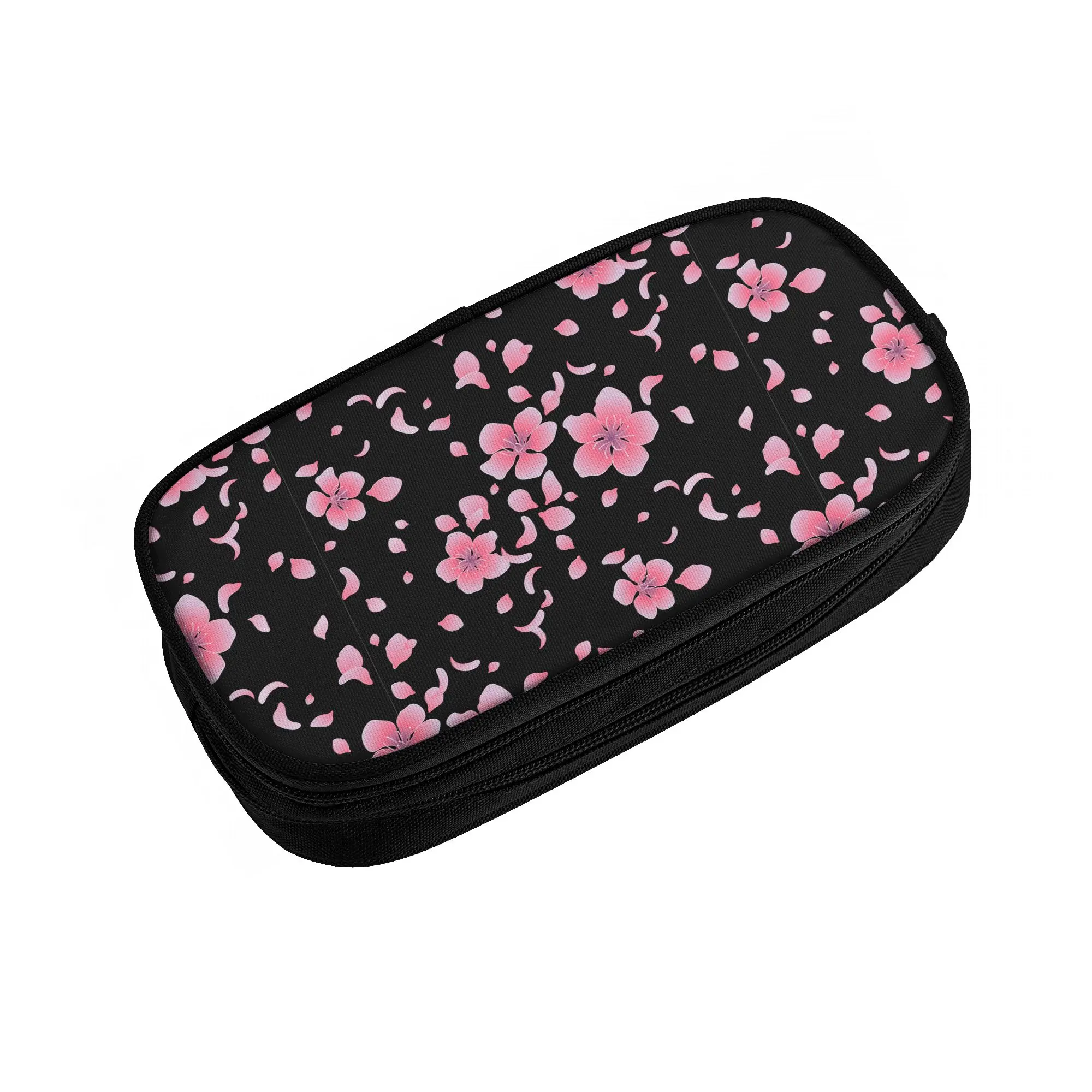 Japanese Sakura Cherry Blossom Pencil Cases Classic  Pen Bag Student Students School Pencilcases